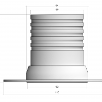 Armatürler POINT HIDE (Silver — GU10)