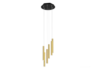 Askılı armatürler HOKASU PL14 (GOLD/D40/320mm — 4K/30W/10deg)