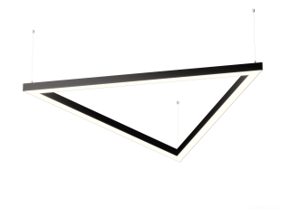 Armatürler HOKASU Delta 35/40 (RAL9005/3x819/LT70 — 4K/55W)