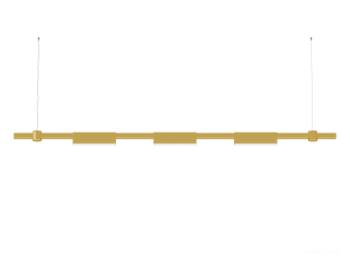 Askılı armatürler HOKASU PL11 (GOLD/1500mm – 200mm/LT70/4K/18W/120deg)