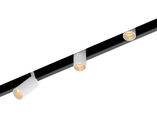 Armatürler HOKASU Tube HIDE TR4 (RAL9003/D55 — 4K/10W/10deg)