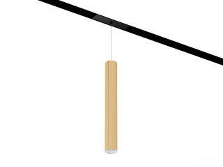 Armatürler HOKASU OneLine Tube Hang (GOLD/D40/320mm/Lens — 4K/7W/15deg)