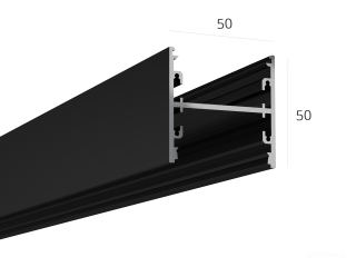 Profil HOKASU S50 Up&Down ral9005 (difüzörsüz) — 6000mm