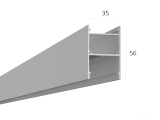 Profil HOKASU 35/56 ral9003 (difüzörsüz) — 3000mm