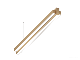 Lineer armatürler HOKASU Brick (Brass/1250mm/LT70 — 4K/26W)