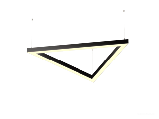 Armatürler HOKASU Delta 35/40 (RAL9005/3x632/LT70 — 3K/42W)