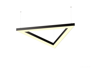 Armatürler HOKASU Delta S50 (RAL9005/3x623/LT70 — 3K/39W)