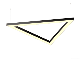 Armatürler HOKASU Delta S50 (RAL9005/3x811/LT70 — 3K/52W)