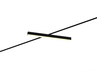 Raylı armatürler 6063 5050 TR4 (RAL9005/750mm/LT70 — 3K/28W)