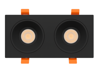Armatürler HOKASU NOVA-s DUO (MR16/GU10) — Black - Sıva Altı