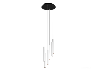 Askılı armatürler HOKASU PL14 (RAL9003+B/D40/320mm — 4K/30W/10deg)