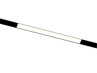 Armatürler HOKASU OneLine LF (ral9005/400mm/LT70 — 4K/8W/120deg)