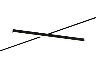 Raylı armatürler 6063 5050 TR2 (RAL9005/1250mm/LT70 — 4K/48W)