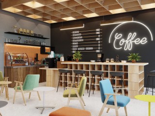 Sankt-Peterburg'da Art Cafe Projemiz