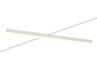 Raylı armatürler 6063 5050 TR4 (RAL9003/1250mm/LT70 — 3K/48W)