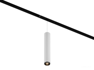 Armatürler HOKASU OneLine Tube Hang Zoom (RAL9003+B/D55/320mm — 2.7K/10W/12-50deg)