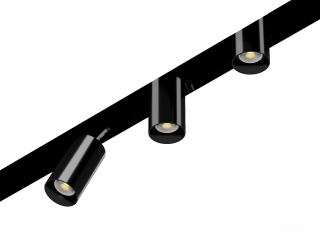 Armatürler HOKASU Tube HIDE TR2 (RAL9005/D85/Lens — 2.7K/20W/60deg/CRI97/VB)