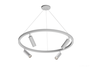 Askılı armatürler HOKASU PL1 (RAL9003/830mm — 4K/40W/38deg)