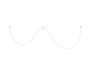 Armatürler HOKASU GhostLight ON (ral9003/3500mm — 3K/77W)