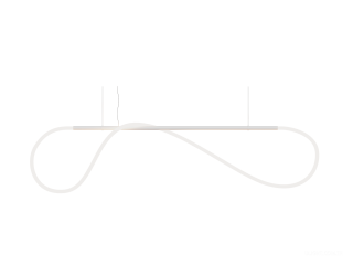 Askılı armatürler HOKASU GhostLight (ral9003/1500mm — 3K/55W/3000mm/360deg)