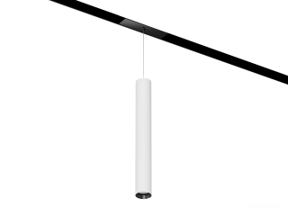 Armatürler HOKASU OneLine Tube Hang (RAL9003+B/D40/320mm/Lens — 4K/7W/15deg)