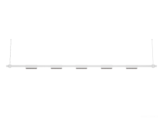 Askılı armatürler HOKASU PL11 (RAL9003/2500mm – 190mm/4K/17.5W/40deg)