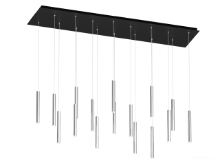 Askılı armatürler HOKASU PL14 (SILVER/D40/320mm — 4K/80W/10deg)