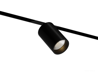 Armatürler HOKASU OneLine Tube (RAL9005/D75/120mm — 4K/20W/38deg)