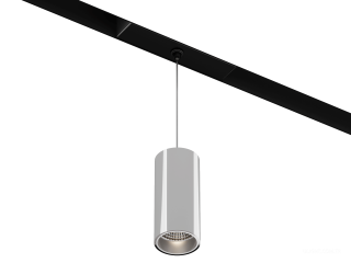 Armatürler HOKASU OneLine Tube Hang (SILVER/D55/120mm — 4K/10W/38deg)