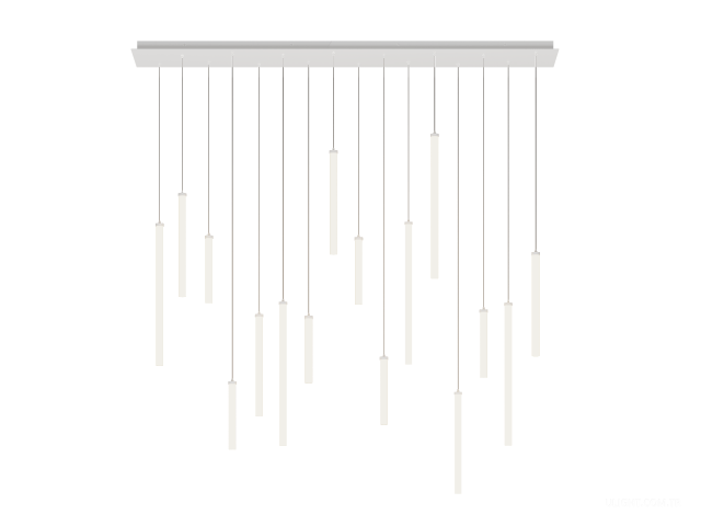 Armatürler HOKASU PL18 (ral9003 — 4K/133W)