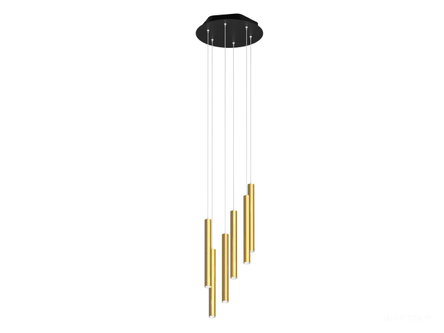 Askılı armatürler HOKASU PL14 (GOLD/D40/320mm — 4K/30W/60deg)