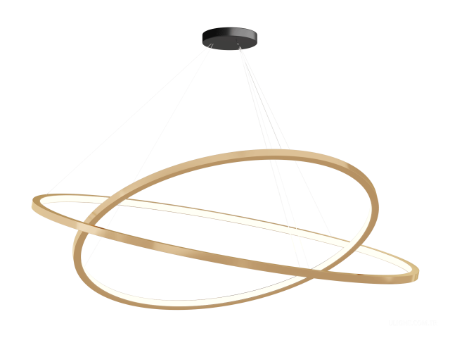 Armatürler HOKASU PL6 (GOLD/D830-1050/LT70 — 4K/70,8W/120deg)