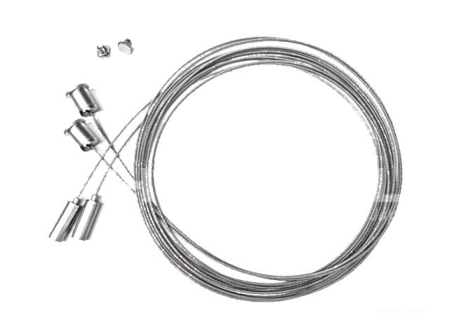 Çelik Telli Asansörlü Tavan Askı Takımı 6063 3535 U&D — 2000mm/2pcs