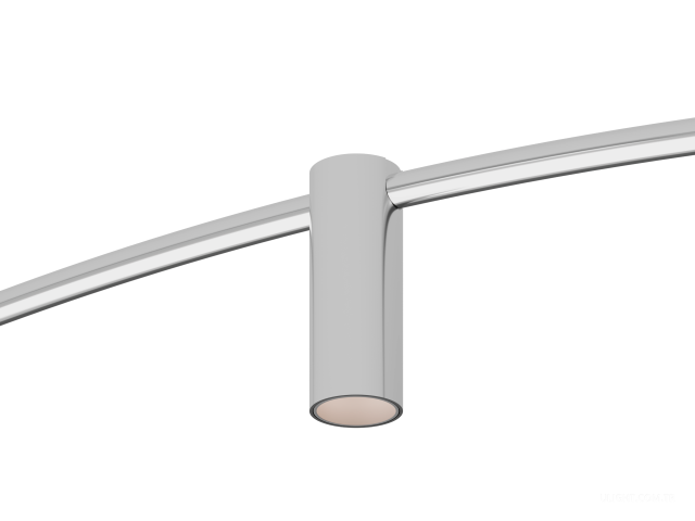 Armatürler HOKASU PL12 Tube (SILVER/D55/140mm — 3K/10W/38deg)