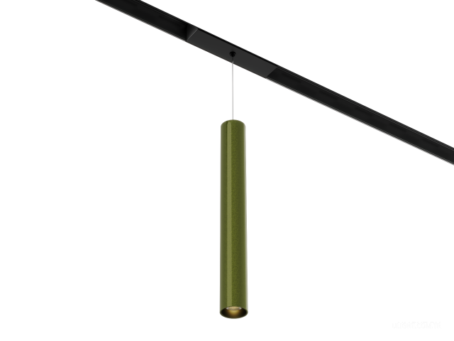Armatürler HOKASU OneLine Tube Hang (BLACK GOLD/D40/320mm — 4K/7W/24deg) fotoğraf:1