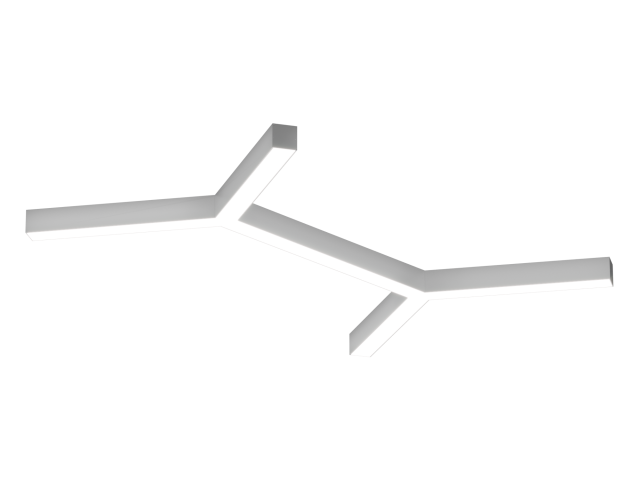 Armatürler HOKASU Molecule S50 (RAL9003/6x410mm/LT70 — 4K/52W)