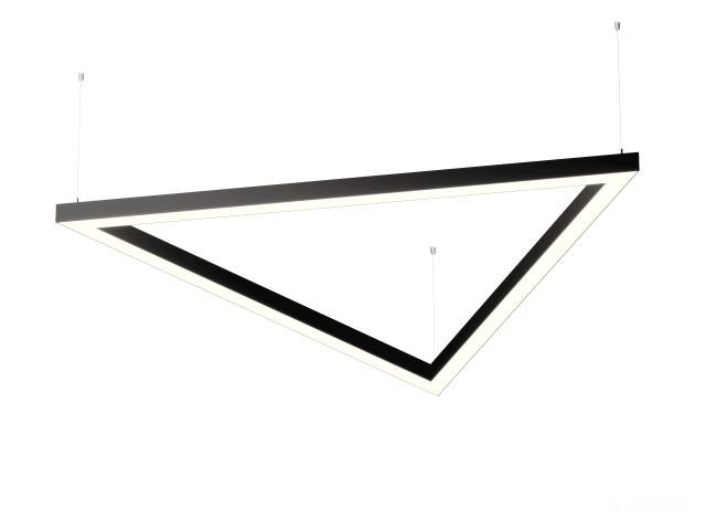 Armatürler HOKASU Delta 35/40 (RAL9005/3x819/LT70 — 4K/55W)