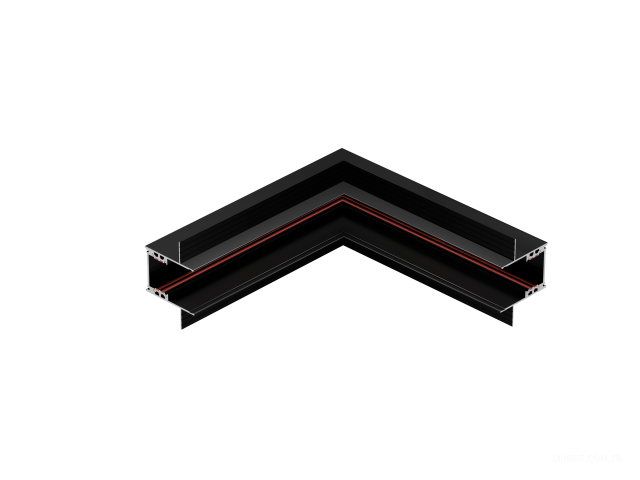 Bağlantı ekipmanı 6063 TrackLine Edgeless (L2/RAL9005) | tl-in_5