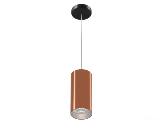 Armatürler HOKASU Tube Hang (COPPER/D75/160mm — 3K/20W/38deg) fotoğraf:1