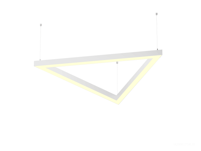 Armatürler HOKASU Delta 35/40 (RAL9003/3x632/LT70 — 3K/42W)