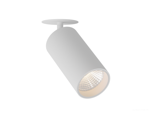 Armatürler HOKASU Tube IN (RAL9003/D75 — 2.7K/20W/10deg)