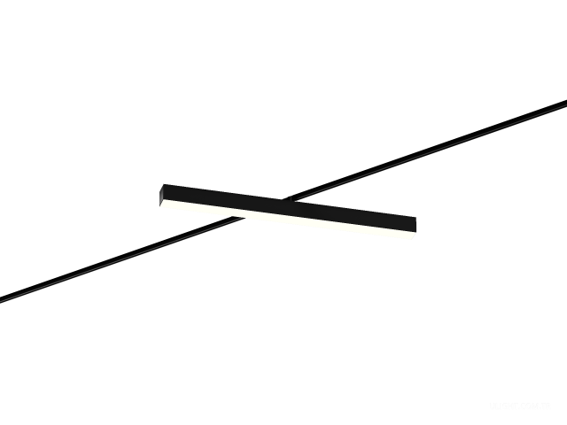 Raylı armatürler HOKASU S50 TR4 (RAL9005/750mm/LT70 — 4K/28W)