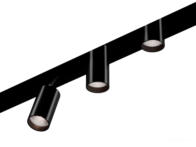 Armatürler HOKASU Tube HIDE TR4 (RAL9005/D85 — 4K/30W/38deg/CRI97/VB)