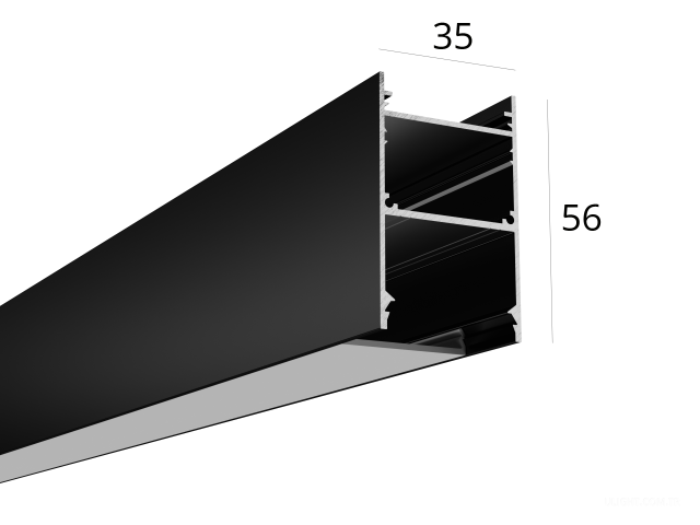 LED profil HOKASU 35/56 | 3556-b