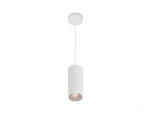 Armatürler HOKASU Tube Hang (RAL9003/D85/160mm — 2.7K/30W/38deg)