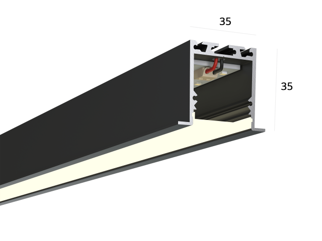 Lineer armatürler S35 IN B 4K (16/625)