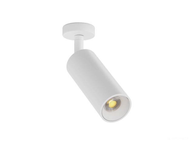 Armatürler HOKASU Tube On (RAL9003/D40/Lens — 3K/7W/38deg) | 141414