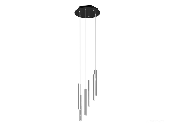 Askılı armatürler HOKASU PL14 (SILVER/D40/320mm — 3K/30W/60deg)