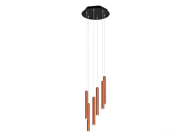 Askılı armatürler HOKASU PL14 (COPPER/D40/320mm — 4K/30W/60deg)