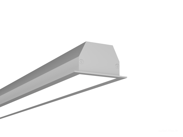 Lineer armatürler LINE3225P Adaptör olmadan (Anod/1000mm/LT70 — 4K/31W)